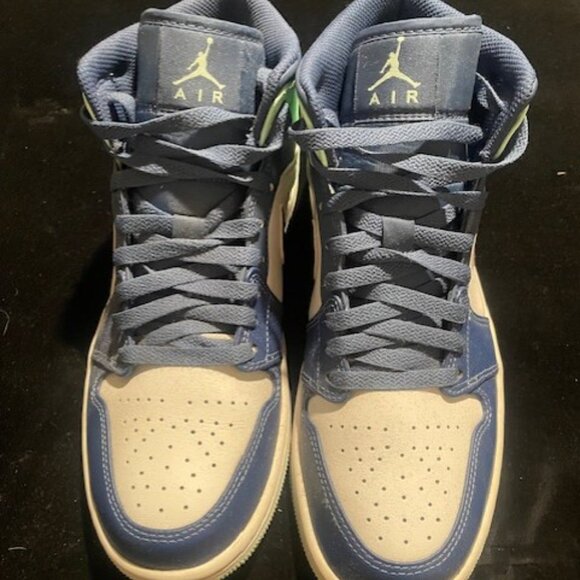 Jordan 1 Mid 'Blue Mint' - Picture 3 of 3
